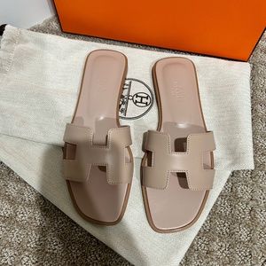 HERMES Oran Sandals - Brand New in Box - 36.5